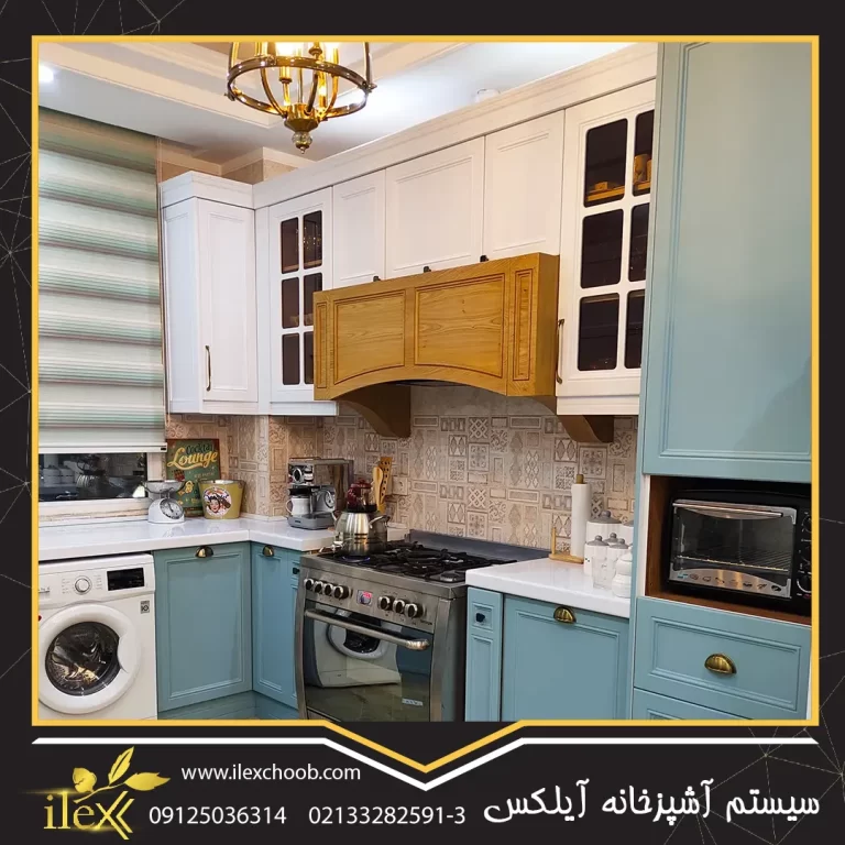 کابینت نئوکلاسیک برای خانههای کوچک