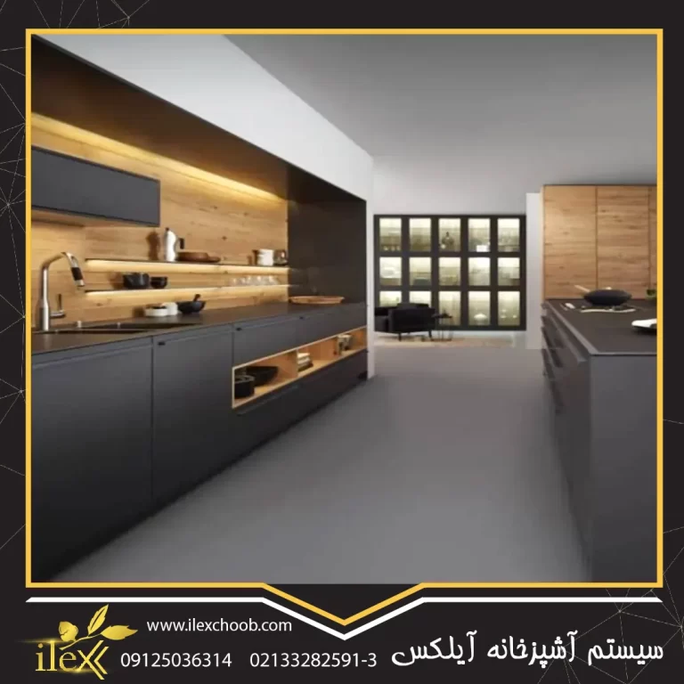 کابینت نئو کلاسیک طوسی