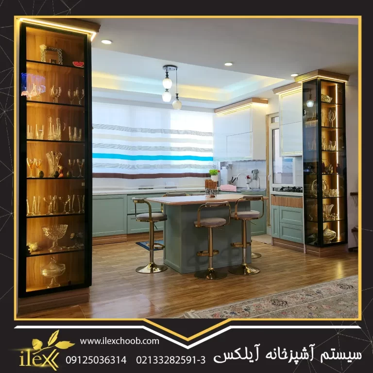 کابینت نئوکلاسیک جادار